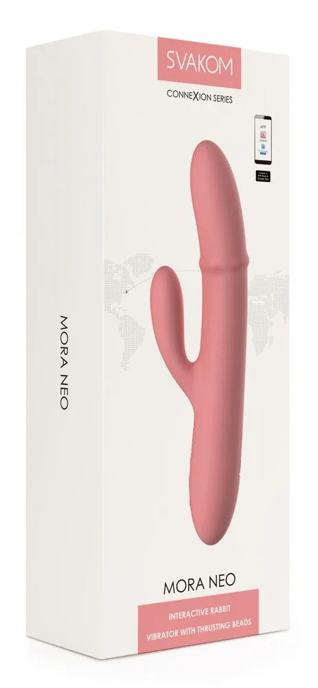 Mora Neo Rabbit Vibrator by Svakom - Happytoys Sexshop: Toys for Feeling Happy & Easy π - Discreet geleverd