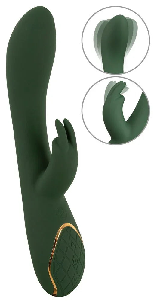 Luxurious Rabbit Vibrator Emerald Love by You2Toys - Happytoys Sexshop: Toys for Feeling Happy & Easy 😊 - Discreet geleverd