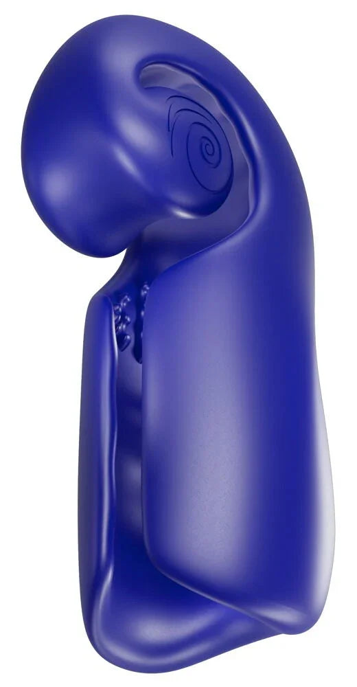 EVO Masturbator by Snail Vibe Blue - Happytoys Sexshop: Toys for Feeling Happy & Easy 😊 - Discreet geleverd