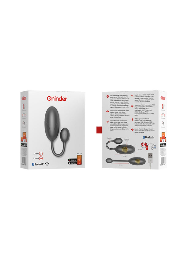 Bestel: Tokyo Vibrating Egg + App by Oninder - bij Happytoys.nl, happytoys.be, Happytoys.ae: erotische sex webshop | liever Happy dan Easy ⭐⭐⭐⭐⭐