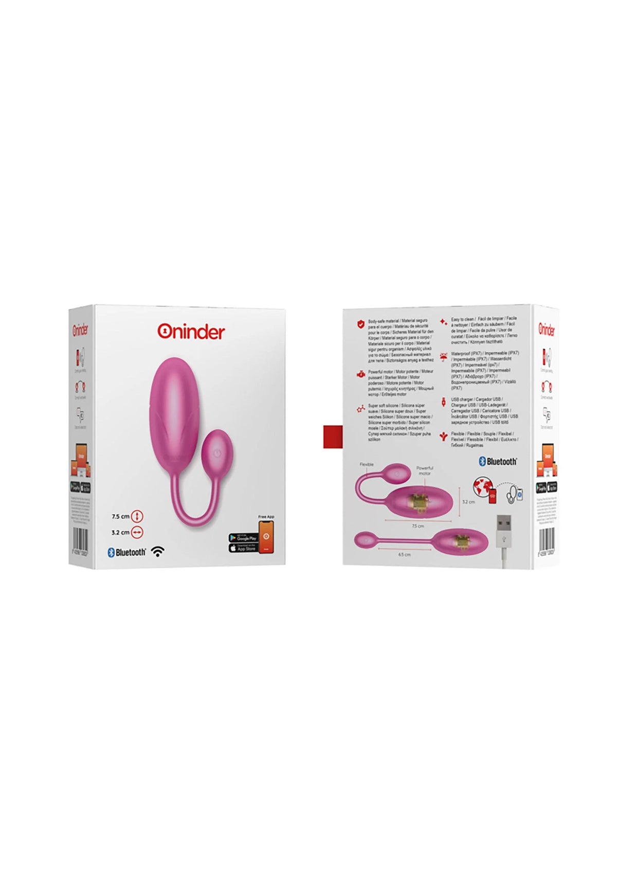 Bestel: Tokyo Vibrating Egg + App by Oninder - bij Happytoys.nl, happytoys.be, Happytoys.ae: erotische sex webshop | liever Happy dan Easy ⭐⭐⭐⭐⭐