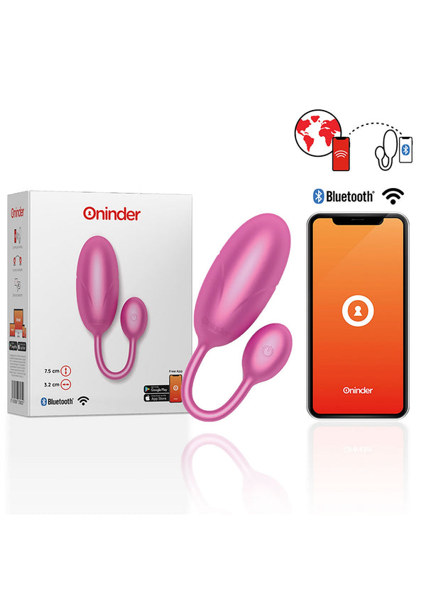 Bestel: Tokyo Vibrating Egg + App by Oninder - bij Happytoys.nl, happytoys.be, Happytoys.ae: erotische sex webshop | liever Happy dan Easy ⭐⭐⭐⭐⭐ - Roze - 54902 - PINK