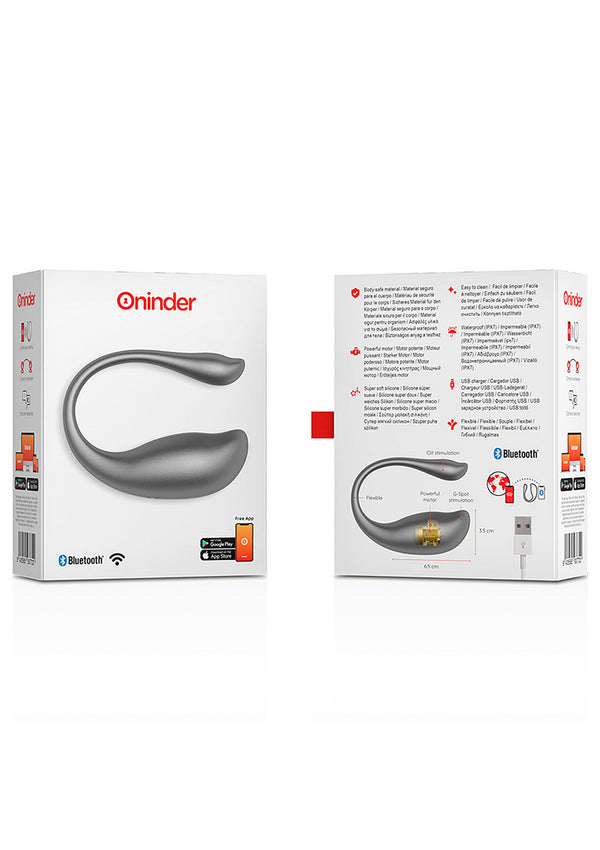 Bestel: Nairobi Vibrating Egg + App by Oninder - bij Happytoys.nl, happytoys.be, Happytoys.ae: erotische sex webshop | liever Happy dan Easy ⭐⭐⭐⭐⭐