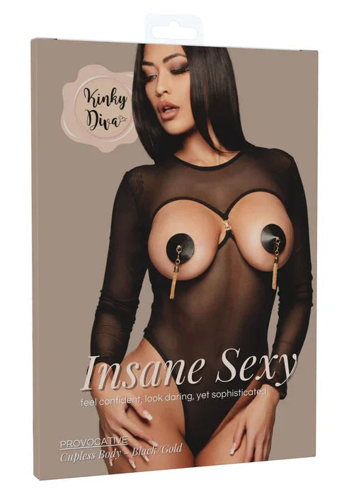Bestel: Provocative Cupless Body by Kinky Diva - bij Happytoys.nl, happytoys.be, Happytoys.ae: erotische sex webshop | liever Happy dan Easy ⭐⭐⭐⭐⭐