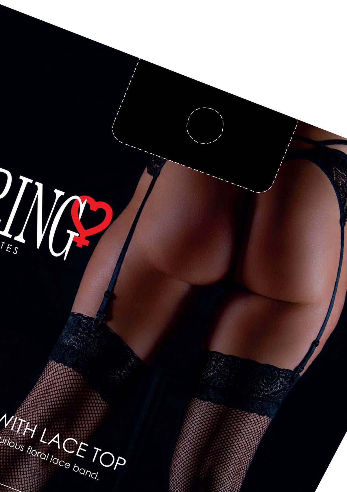 Bestel: Net Stockings with Lace Top - bij Happytoys.nl, happytoys.be, Happytoys.ae: erotische sex webshop | liever Happy dan Easy βββββ