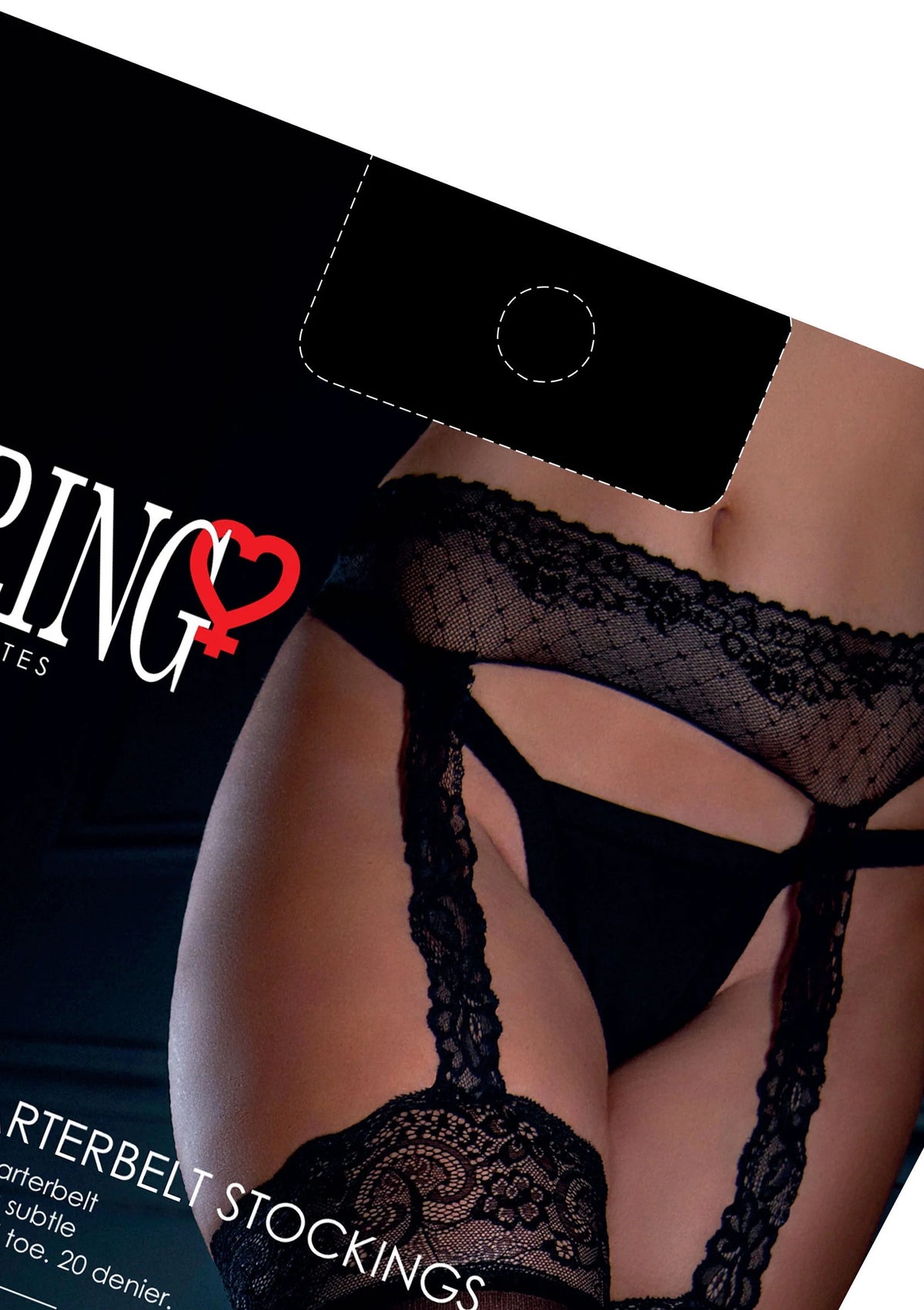 Bestel: Satin Touch Garterbelt Stockings by Daring Intimates - bij Happytoys.nl, happytoys.be, Happytoys.ae: erotische sex webshop | liever Happy dan Easy βββββ