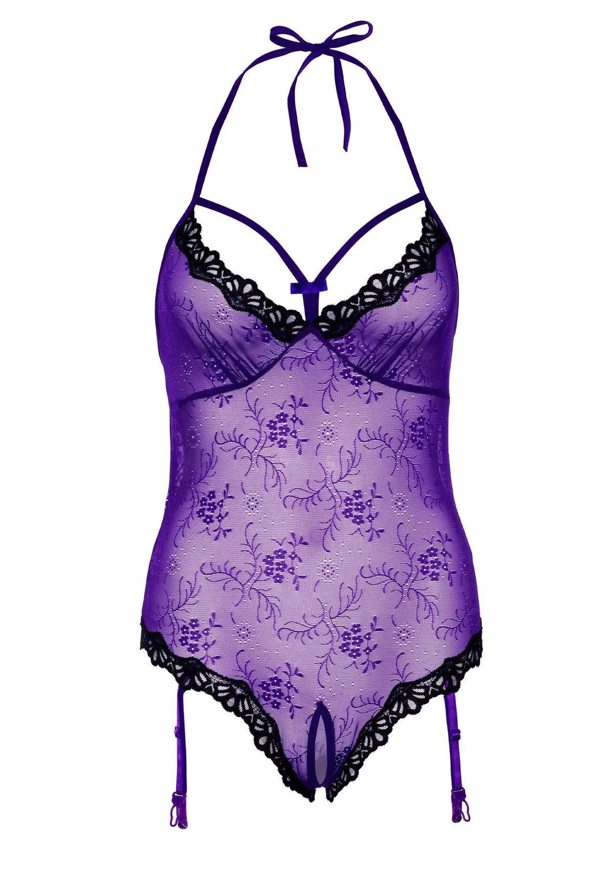 Bestel: Lace Teddy with Open Crotch - bij Happytoys.nl, happytoys.be, Happytoys.ae: erotische sex webshop | liever Happy dan Easy βββββ