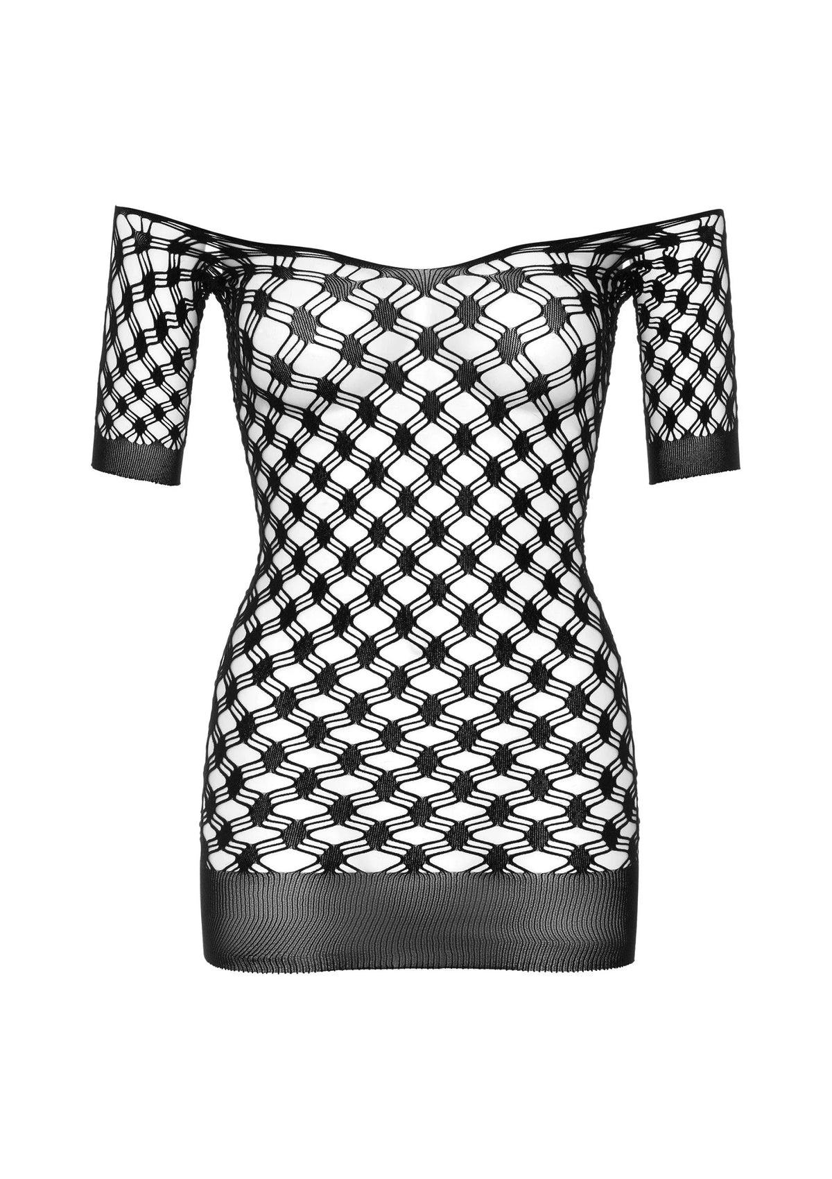 Bestel: Deluxe Fence Net Minidress - bij Happytoys: de erotische sex webshop | liever Happy dan Easy ⭐⭐⭐⭐⭐