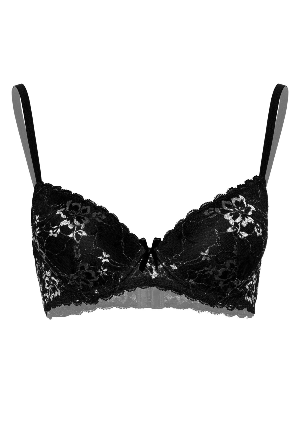 Bestel: Demi bra with floral lace - bij Happytoys.nl, happytoys.be, Happytoys.ae: erotische sex webshop | liever Happy dan Easy βββββ
