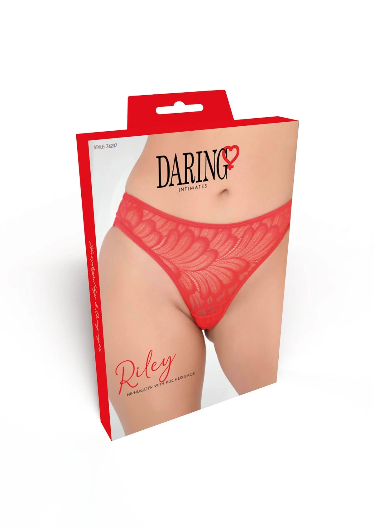 Bestel: Hiphugger Pantie with ruched back by Daring Intimates - bij Happytoys.nl, happytoys.be, Happytoys.ae: erotische sex webshop | liever Happy dan Easy ⭐⭐⭐⭐⭐