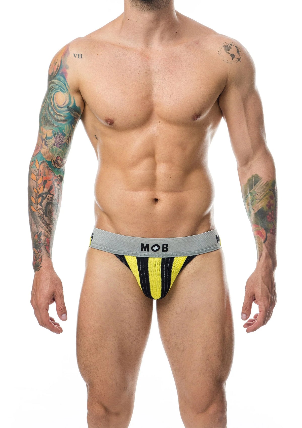 Bestel: MOB Stripe Classic Jock by MOB Eroticware - bij Happytoys.nl, happytoys.be, Happytoys.ae: erotische sex webshop | liever Happy dan Easy ⭐⭐⭐⭐⭐