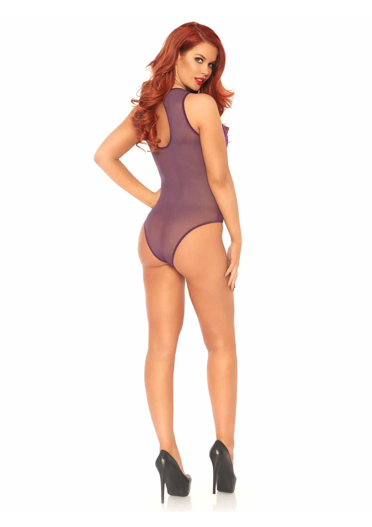 Bestel: Teddy with Keyhole Back and Snap Crotch by Leg Avenue - bij Happytoys.nl, happytoys.be, Happytoys.ae: erotische sex webshop | liever Happy dan Easy ⭐⭐⭐⭐⭐