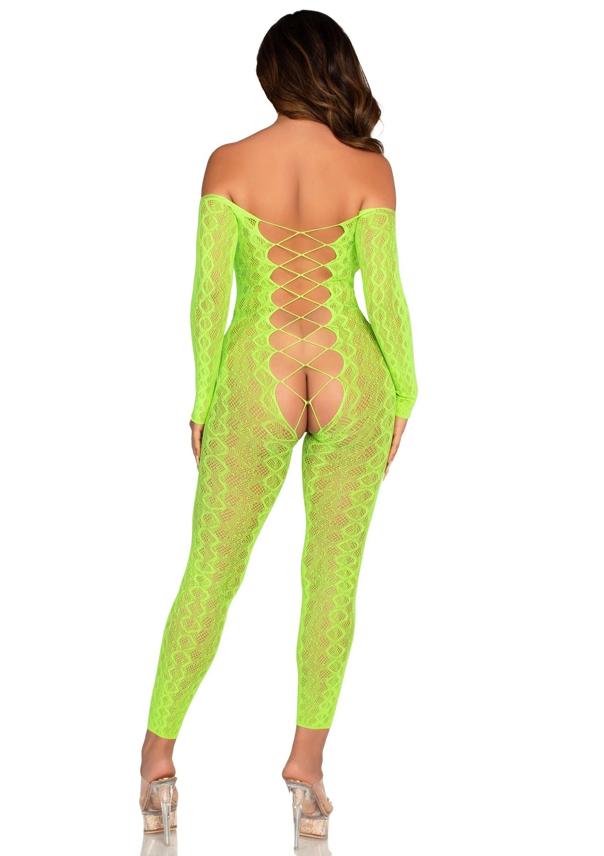 Bestel: Crotchless, Footless Lingerie Bodystocking by Leg Avenue - bij Happytoys.nl, happytoys.be, Happytoys.ae: erotische sex webshop | liever Happy dan Easy ⭐⭐⭐⭐⭐