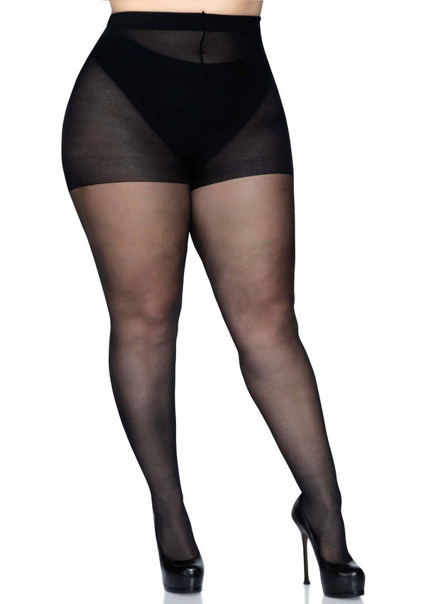 Bestel: Plus Backseam Pantyhose by Leg Avenue - bij Happytoys.nl, happytoys.be, Happytoys.ae: erotische sex webshop | liever Happy dan Easy ⭐⭐⭐⭐⭐