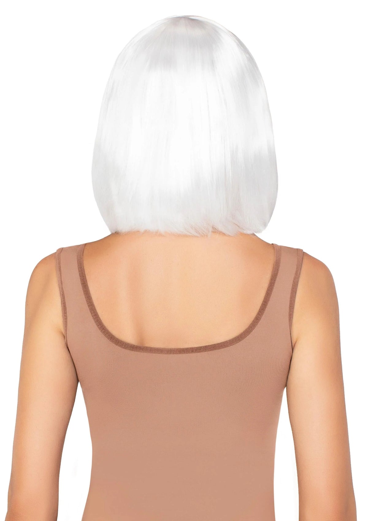 Bestel: Pearl Short Natural Bob Wig (white) by Leg Avenue - bij Happytoys.nl, happytoys.be, Happytoys.ae: erotische sex webshop | liever Happy dan Easy ⭐⭐⭐⭐⭐