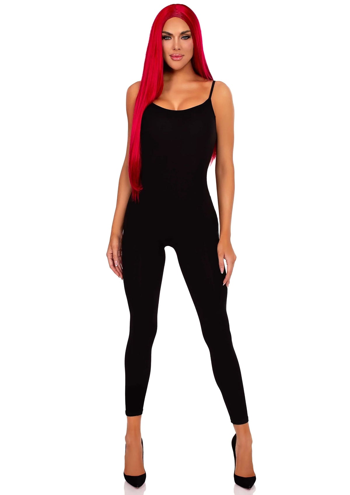 Bestel: Long Straight Center Part Wig by Leg Avenue - bij Happytoys.nl, happytoys.be, Happytoys.ae: erotische sex webshop | liever Happy dan Easy ⭐⭐⭐⭐⭐