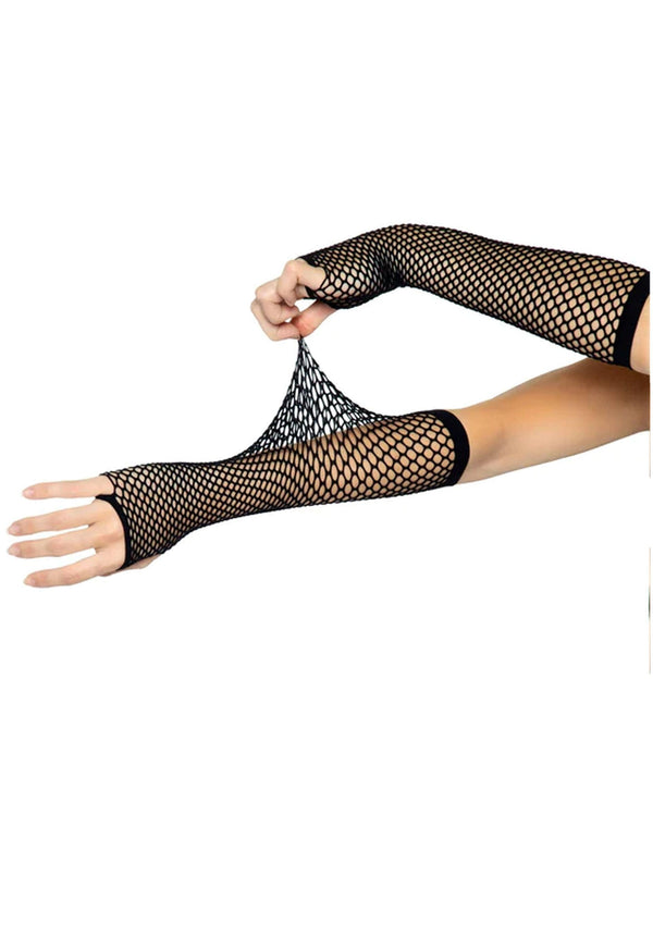 Bestel: Triangle Net Fingerless Gloves by LegAvenue - bij Happytoys.nl, happytoys.be, Happytoys.ae: erotische sex webshop | liever Happy dan Easy ⭐⭐⭐⭐⭐