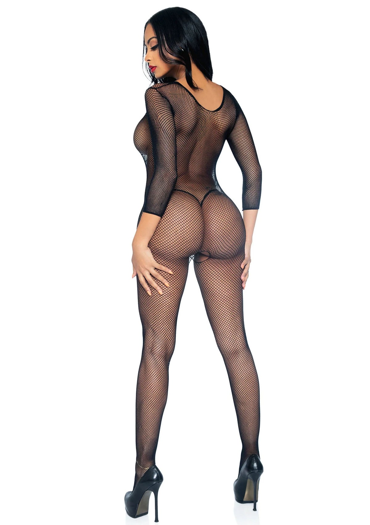 Bestel: V Front Bodystocking by Leg Avenue - bij Happytoys.nl, happytoys.be, Happytoys.ae: erotische sex webshop | liever Happy dan Easy ⭐⭐⭐⭐⭐