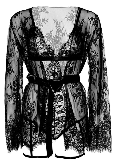 Bestel: Garter Teddy with String Back and Robe by Leg Avenue Very Sexy Lingerie - bij Happytoys.nl, happytoys.be, Happytoys.ae: erotische sex webshop | liever Happy dan Easy ⭐⭐⭐⭐⭐