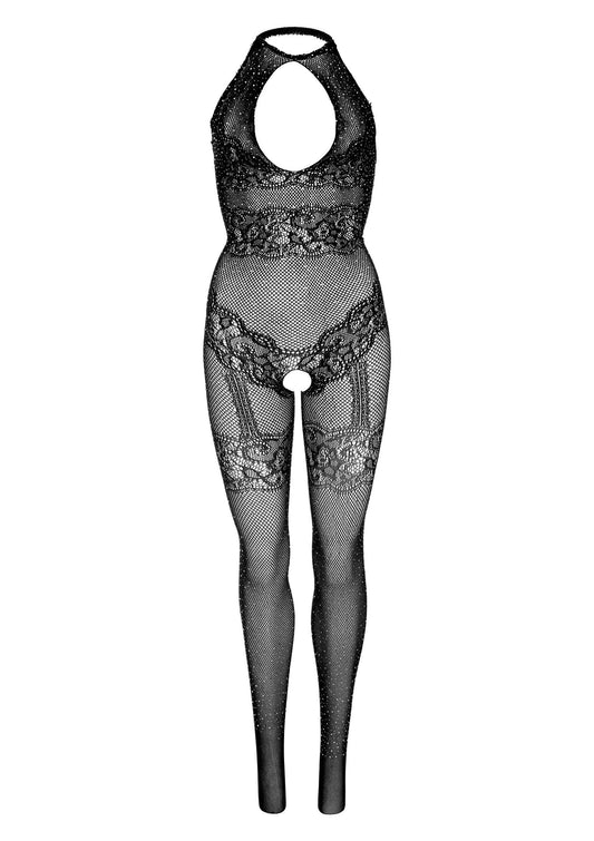 Bestel: Seamless Rhinestone Fishnet Bodystocking - bij Happytoys: de erotische sex webshop | liever Happy dan Easy ⭐⭐⭐⭐⭐