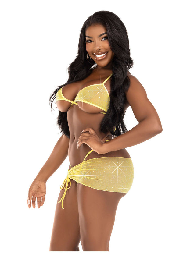 Bestel: Rhinestone Bra Top, String and Sarong by Leg Avenue Very Sexy Lingerie - bij Happytoys.nl, happytoys.be, Happytoys.ae: erotische sex webshop | liever Happy dan Easy ⭐⭐⭐⭐⭐