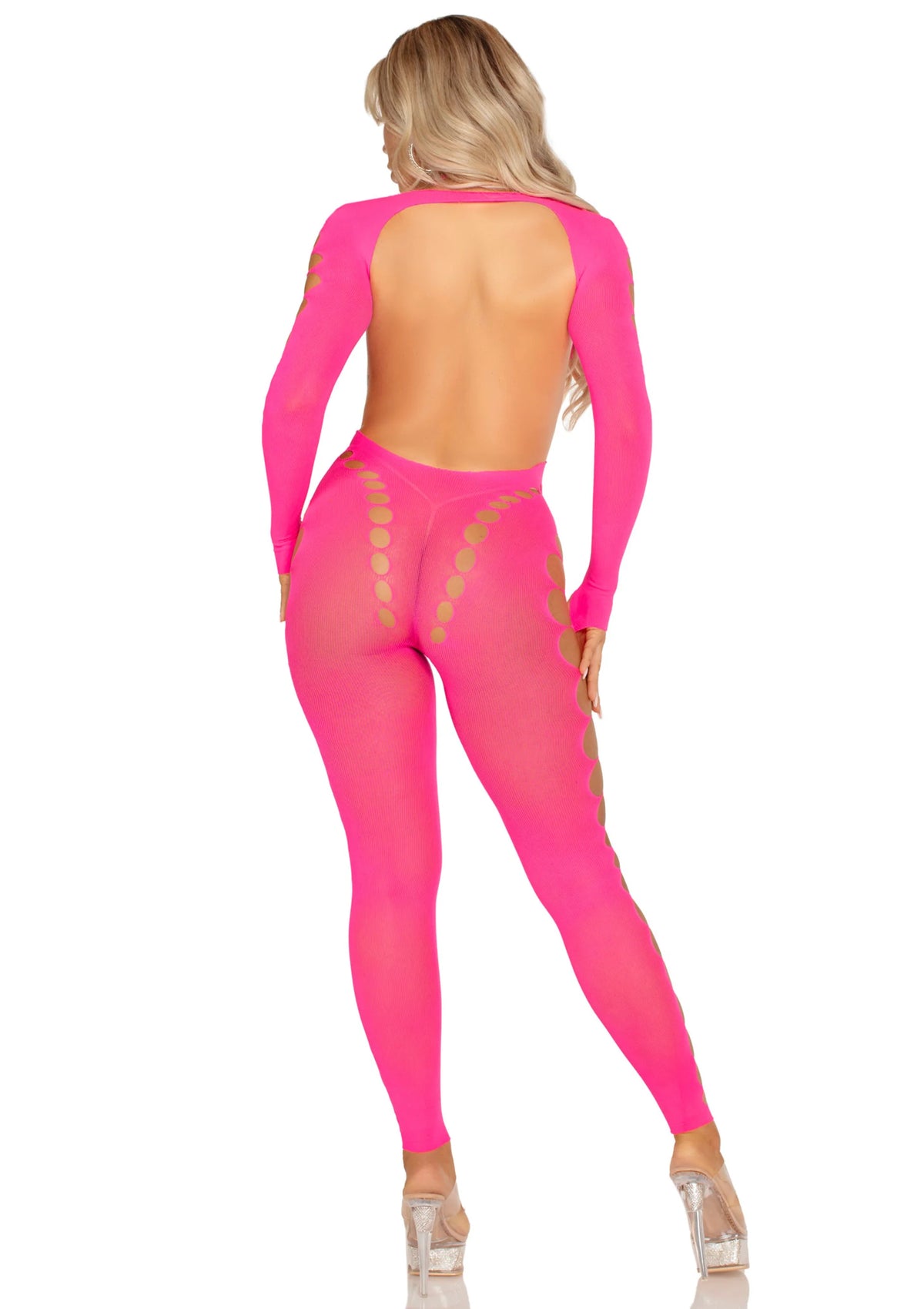Bestel: Opaque Cut - Out Footless Bodystocking by Leg Avenue - bij Happytoys.nl, happytoys.be, Happytoys.ae: erotische sex webshop | liever Happy dan Easy ⭐⭐⭐⭐⭐