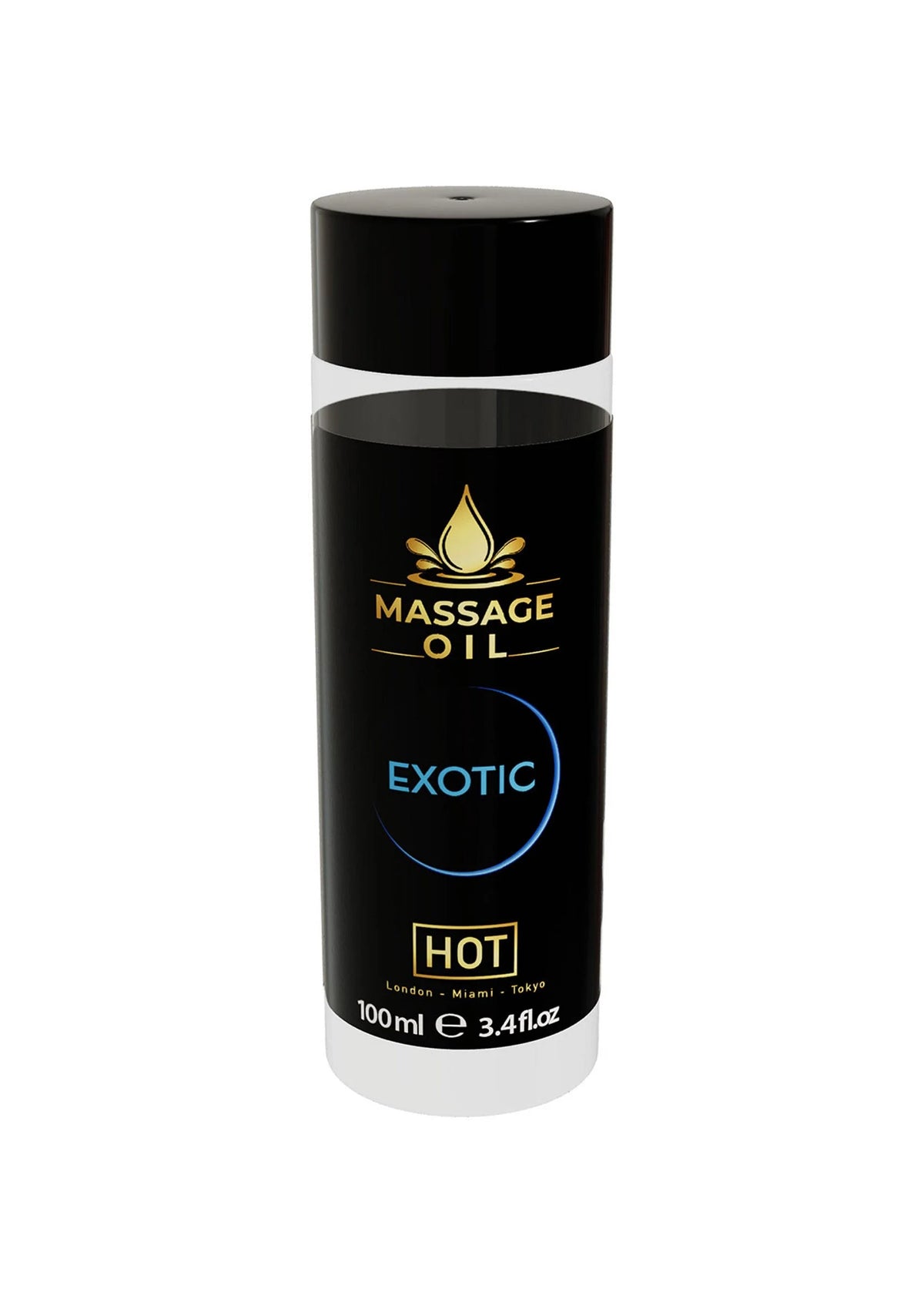 Bestel: Massage Oil 100 ml by Hot - bij Happytoys.nl, happytoys.be, Happytoys.ae: erotische sex webshop | liever Happy dan Easy ⭐⭐⭐⭐⭐