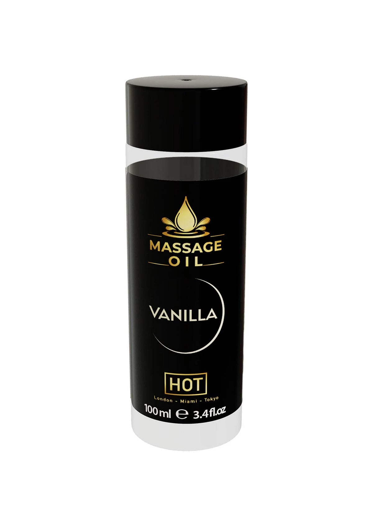 Bestel: Massage Oil 100 ml by Hot - bij Happytoys.nl, happytoys.be, Happytoys.ae: erotische sex webshop | liever Happy dan Easy ⭐⭐⭐⭐⭐