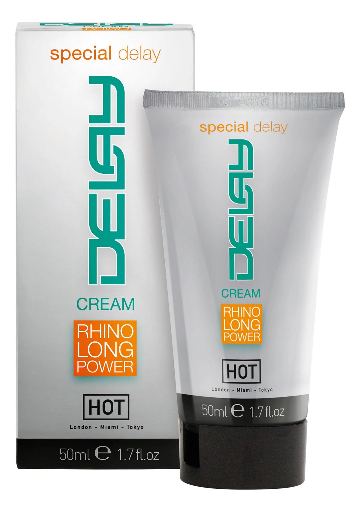 Bestel: Rhino Long Power Delay Creme 50 ml - bij Happytoys: de erotische sex webshop | liever Happy dan Easy ⭐⭐⭐⭐⭐ - Default Title - 90248 - NATUREL - 50