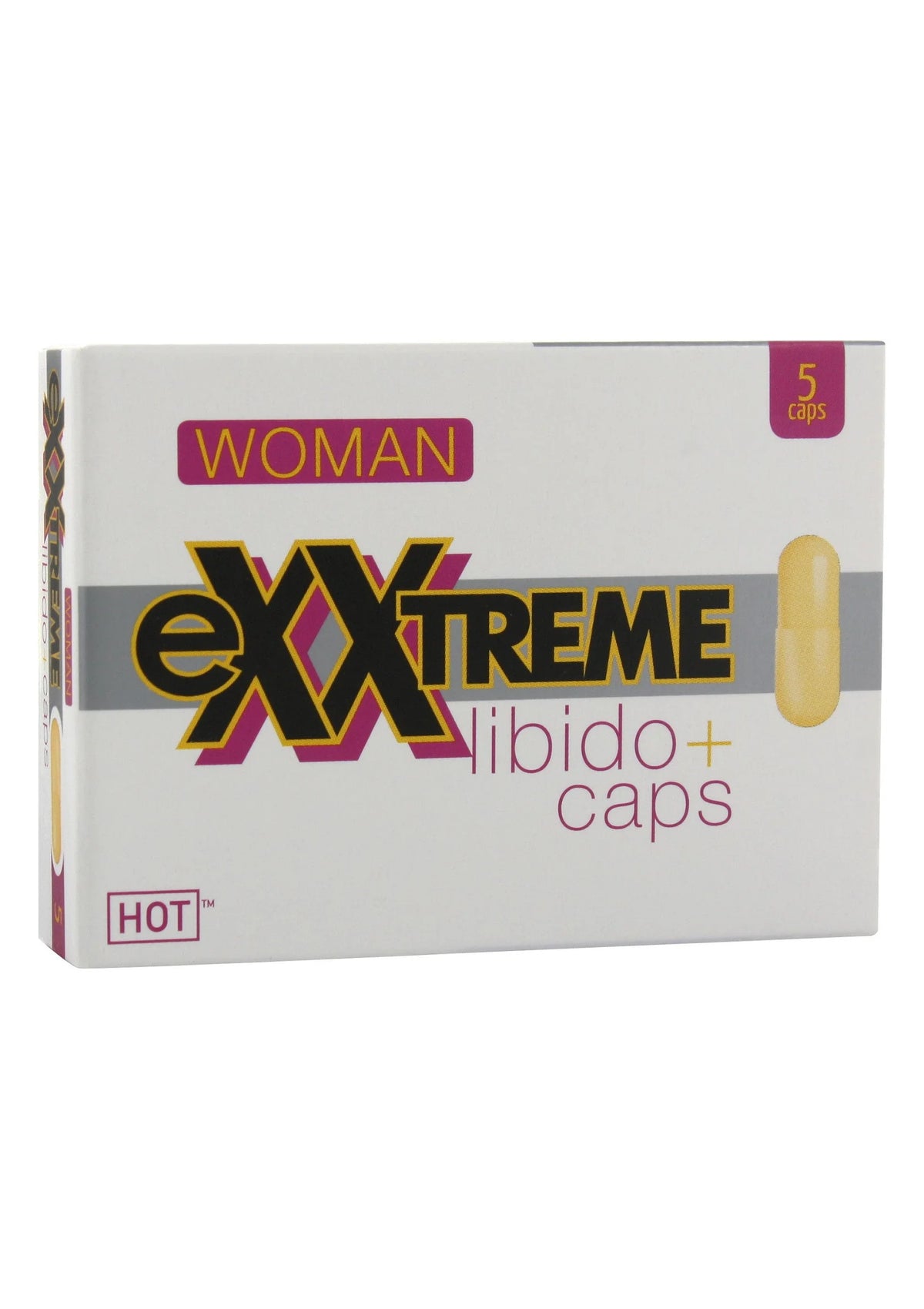 Bestel: Exxtreme Woman Libido Caps 5 pcs - bij Happytoys.nl, happytoys.be, Happytoys.ae: erotische sex webshop | liever Happy dan Easy βββββ - Default Title - 90269 - NATUREL