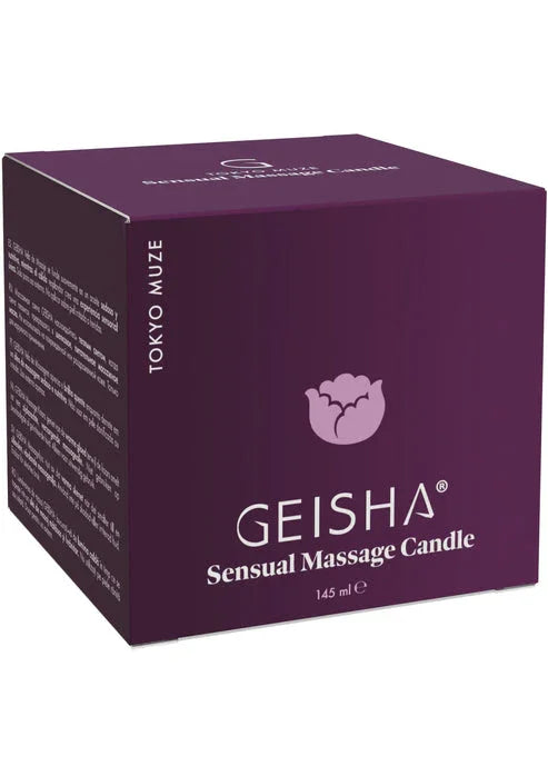 Bestel: Sensual Massage Candle 145 ml by Geisha - bij Happytoys.nl, happytoys.be, Happytoys.ae: erotische sex webshop | liever Happy dan Easy ⭐⭐⭐⭐⭐ - Tokyo Muze - 90609 - TOKYO - 145