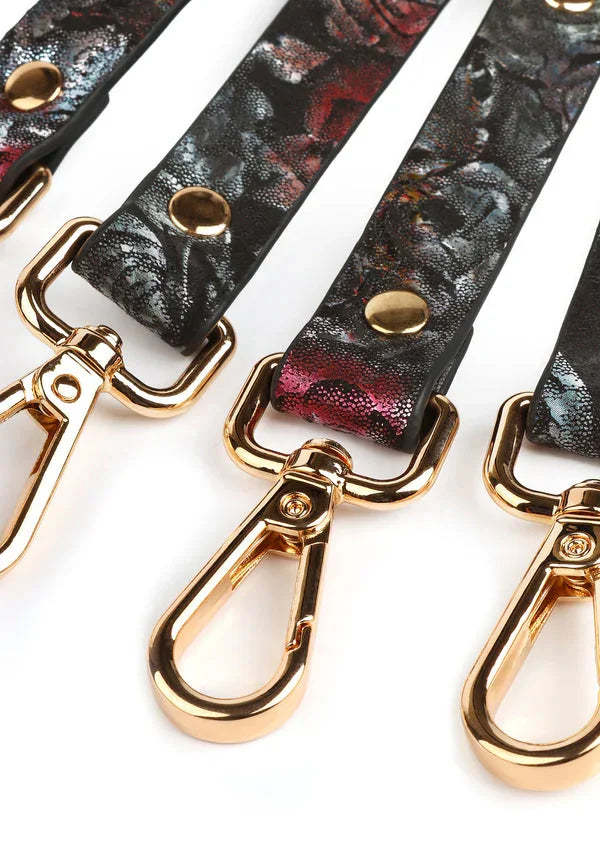 Bestel: Floral Jacquard Hogtie by Geisha - bij Happytoys.nl, happytoys.be, Happytoys.ae: erotische sex webshop | liever Happy dan Easy ⭐⭐⭐⭐⭐