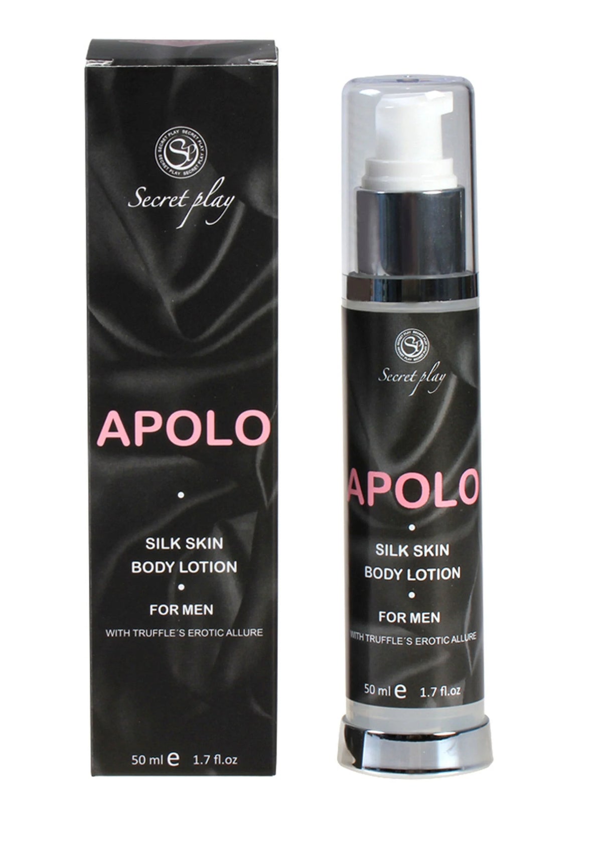 Bestel: Apolo Silk Skin Body Lotion - bij Happytoys: de erotische sex webshop | liever Happy dan Easy âââââ - Default Title - 92307 - PHEROMONE - 50