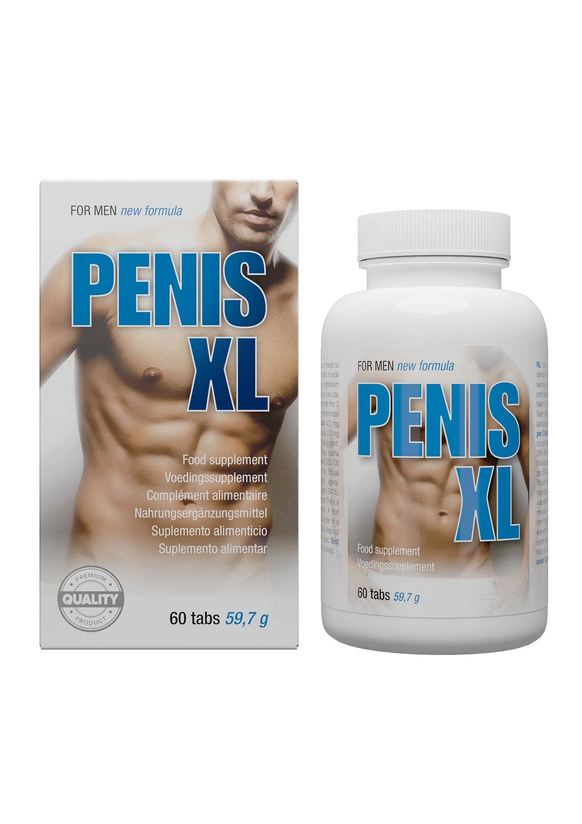 Bestel: Penis XL West Caps 60 pcs - bij Happytoys.nl, happytoys.be, Happytoys.ae: erotische sex webshop | liever Happy dan Easy βββββ - Default Title - 92621 - NATUREL