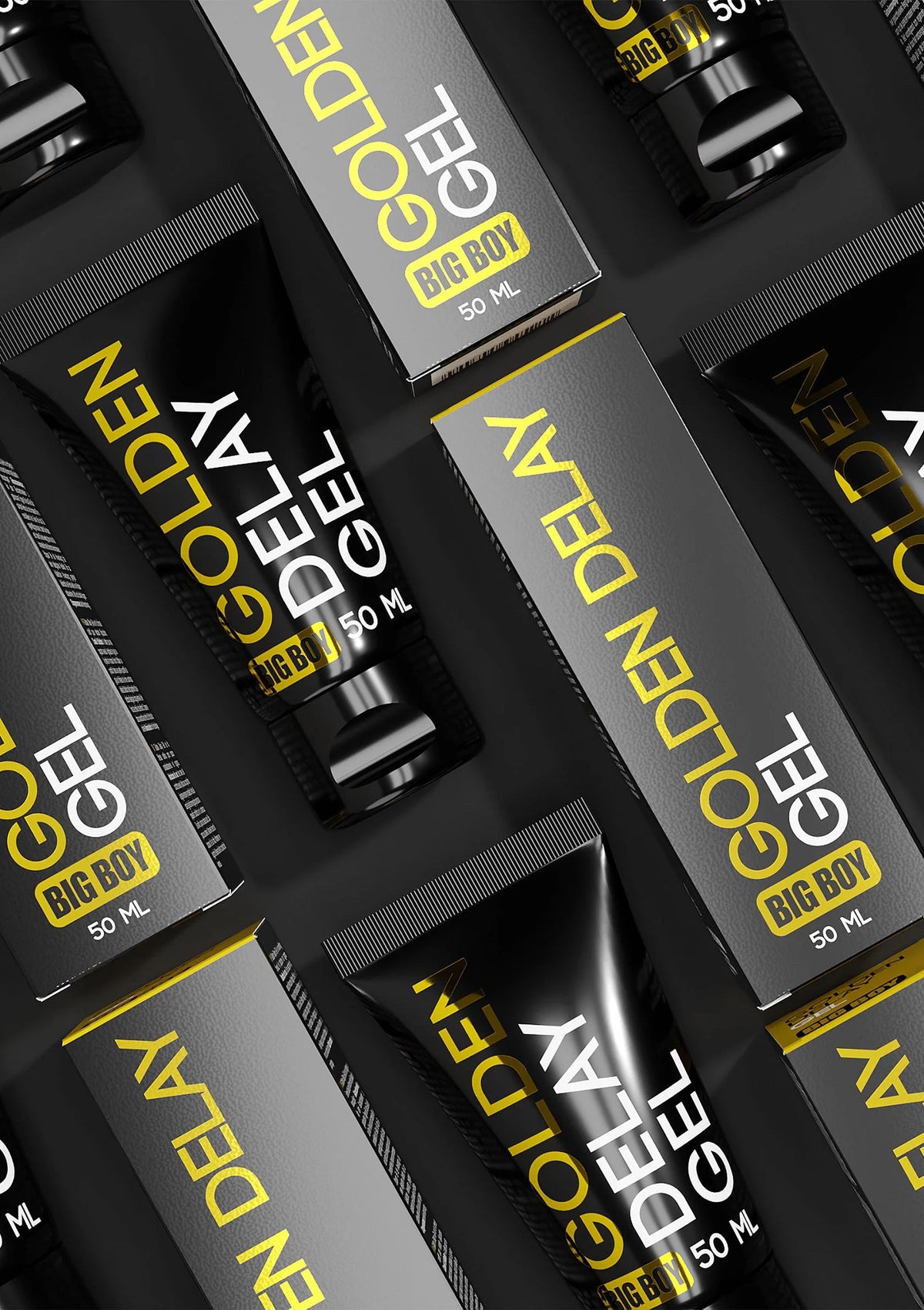 Bestel: Big Boy Golden Delay Gel 50 ml by Cobeco Big Boy - bij Happytoys.nl, happytoys.be, Happytoys.ae: erotische sex webshop | liever Happy dan Easy βββββ