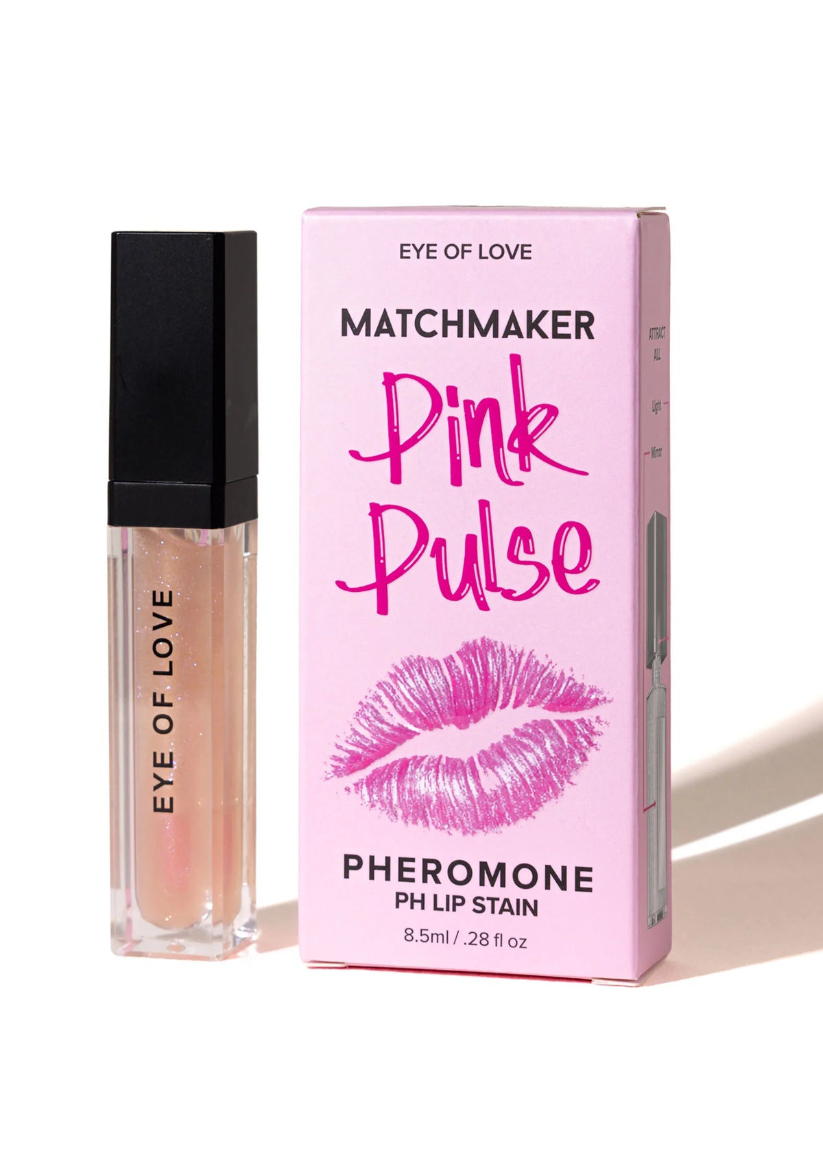 Bestel: Pink Pulse Pheromone Lip Gloss 8ml by Eye of Love Matchmaker - bij Happytoys.nl, happytoys.be, Happytoys.ae: erotische sex webshop | liever Happy dan Easy ⭐⭐⭐⭐⭐