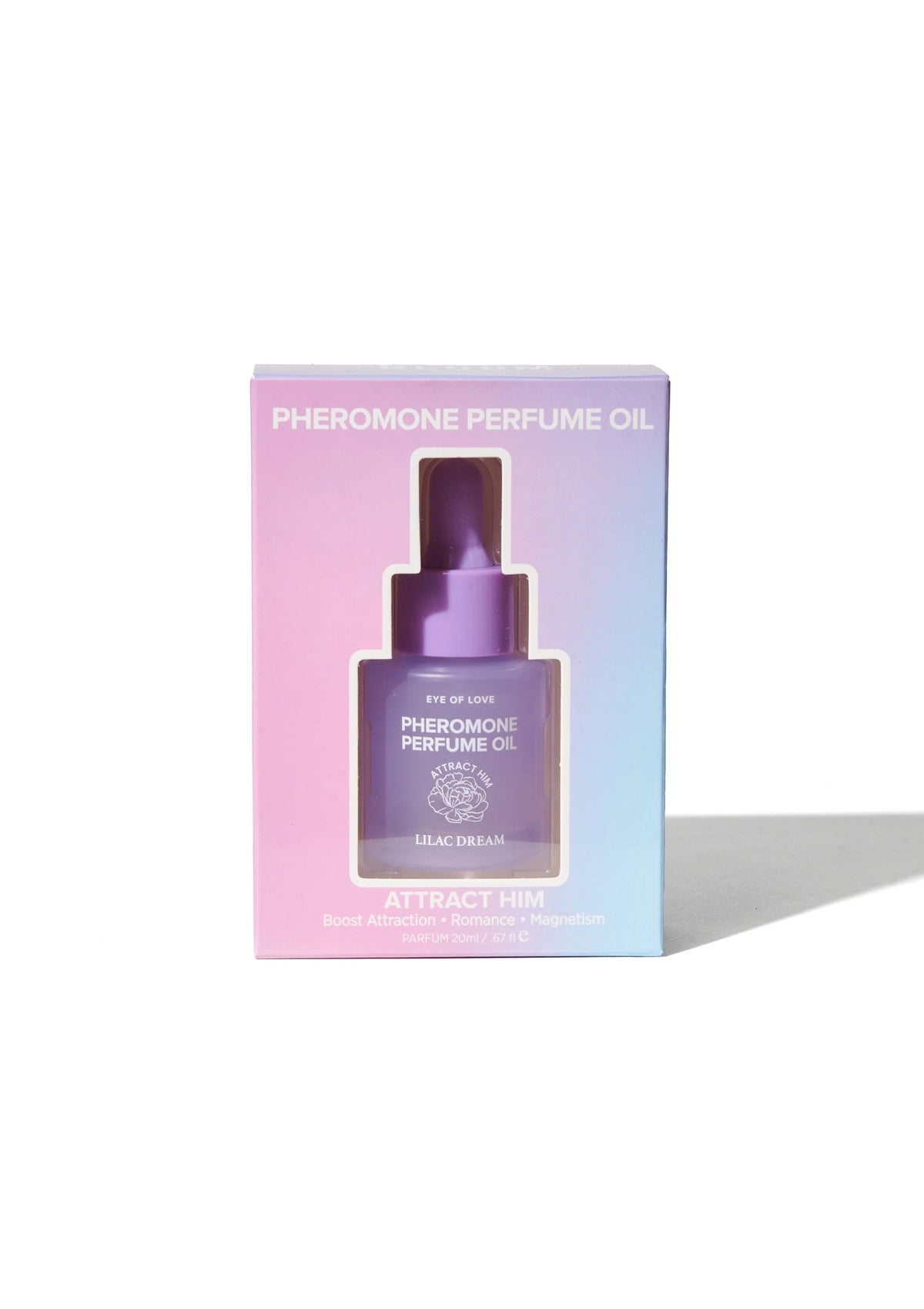 Bestel: Phero Perfum Dropper Attract Him 20 ml byEye of Love Bloom - bij Happytoys.nl, happytoys.be, Happytoys.ae: erotische sex webshop | liever Happy dan Easy ⭐⭐⭐⭐⭐ - Lilac Dream - 93961 - LILACDREAM - 20