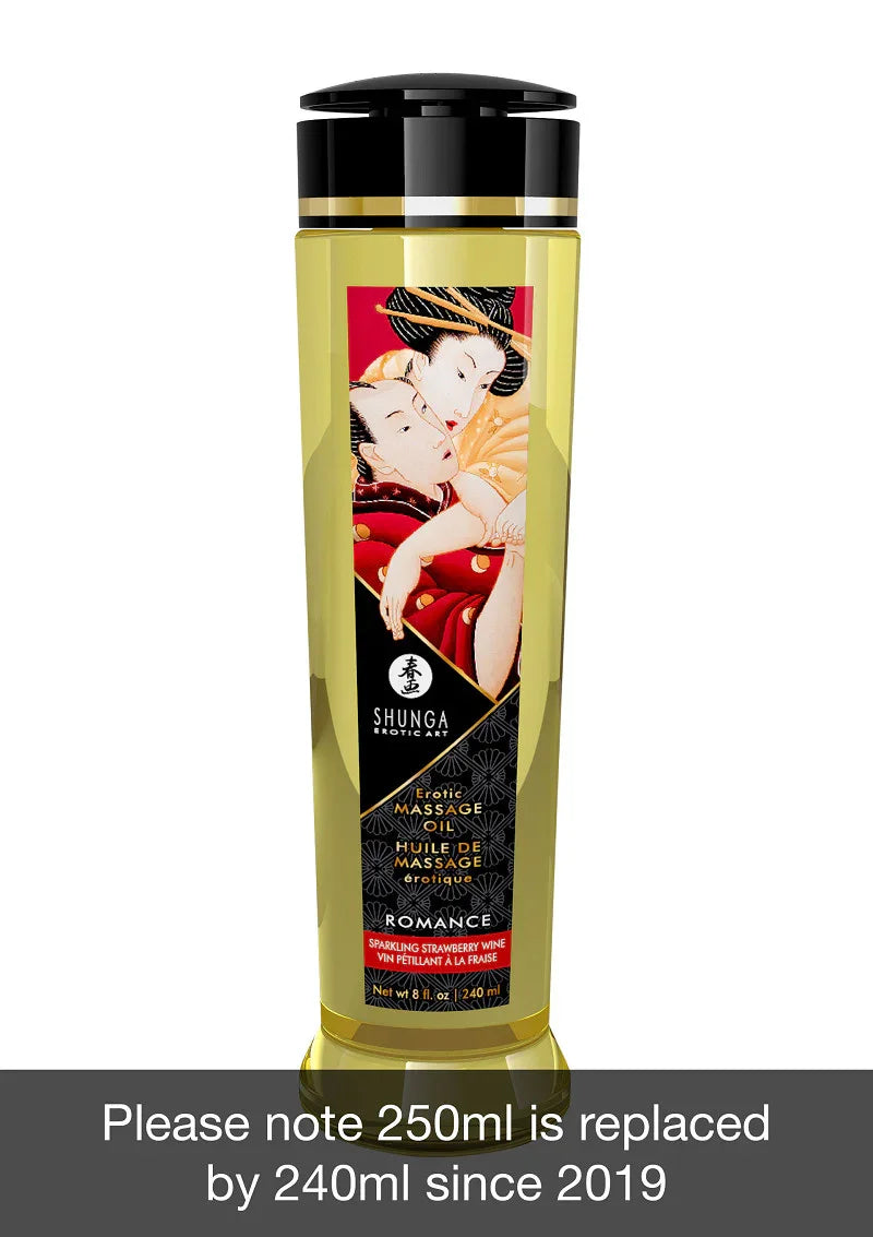 Shunga - Massage Olie - Sensual Island Flowers - 240 ml "EXOTIC" - Happytoys Sexshop: Toys for Feeling Happy & Easy 😊 - Discreet geleverd