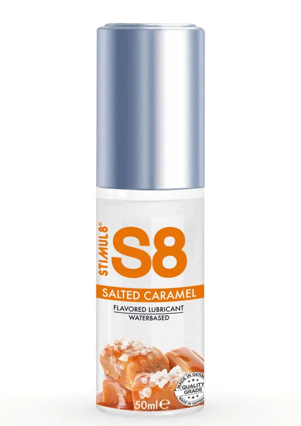 Bestel: Flavored Lubricant 50 ml by S8 - glijmiddel bij Happytoys.nl, happytoys.be, Happytoys.ae: erotische sex webshop | liever Happy dan Easy ⭐⭐⭐⭐⭐ - Caramel - 97406 - CARAMEL - 50