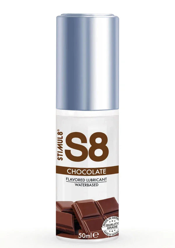 Bestel: Flavored Lubricant 50 ml by S8 - glijmiddel bij Happytoys.nl, happytoys.be, Happytoys.ae: erotische sex webshop | liever Happy dan Easy ⭐⭐⭐⭐⭐ - Chocolate - 97406 - CHOCOLATE - 50
