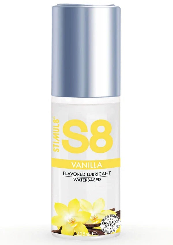 Bestel: Flavored Lubricant 125 ml by S8 - bij Happytoys.nl, happytoys.be, Happytoys.ae: erotische sex webshop | liever Happy dan Easy ⭐⭐⭐⭐⭐ - Vanilla - 97407 - VANILLA - 125