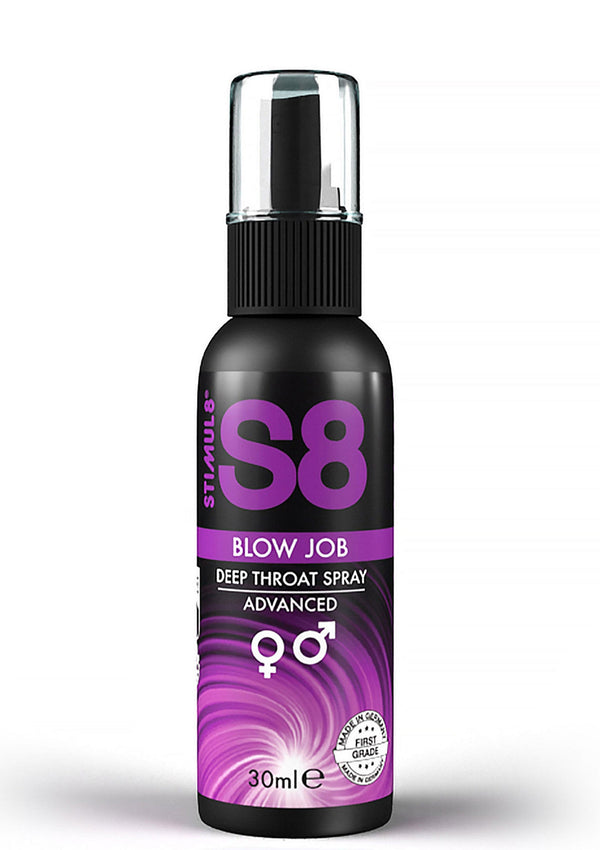 Beste vandaag nog: S8 Deep Throat Spray 30 ml by Simul8 Boosters - bij Happytoys Sexshop: online sex shop for Feeling Happy & Easy 😊 - Default Title - 97445 - NATUREL - 30