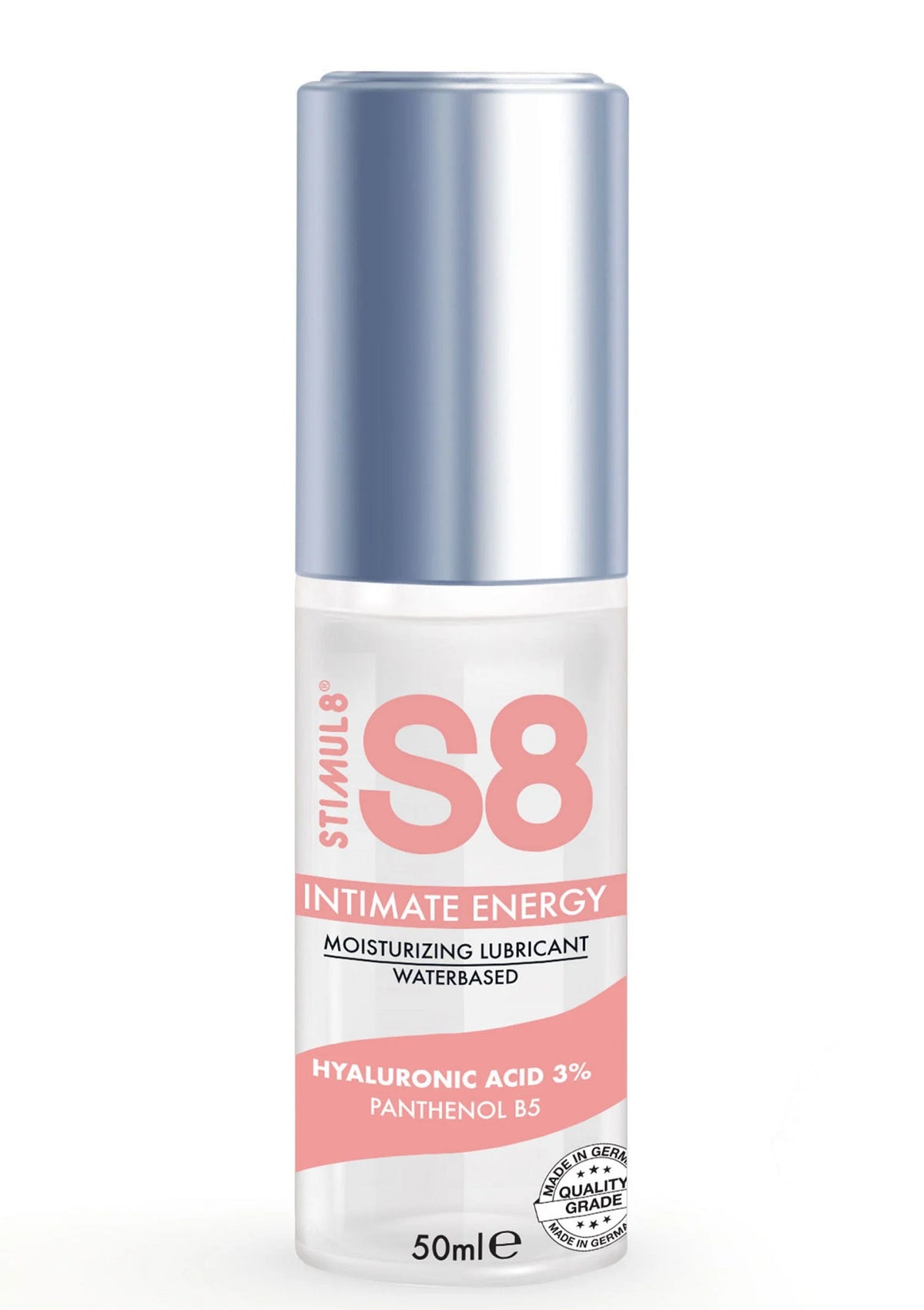 Bestel: S8 Hyaluron Lubricant 50 ml - bij Happytoys: de erotische sex webshop | liever Happy dan Easy ⭐⭐⭐⭐⭐ - Default Title - 97446 - NATUREL - 50