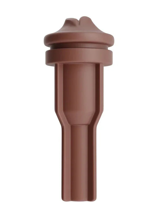AI Ultra Mouth Sleeve Brown by Autoblow - Happytoys Sexshop: online sex shop for Feeling Happy & Easy 😊 - Discreet geleverd