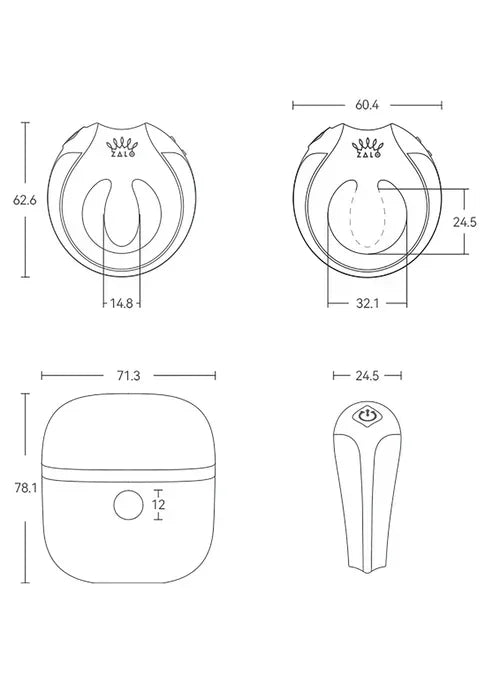 Bestel: Apis Vibrating Couples Ring by Zalo - bij Happytoys.nl, happytoys.be, Happytoys.ae: erotische sex webshop | liever Happy dan Easy ⭐⭐⭐⭐⭐