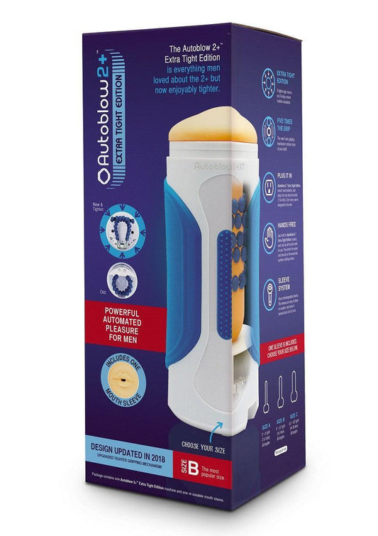 ♂ Autoblow 2+ XT Machine size B - Happytoys Sexshop: online sex shop for Feeling Happy & Easy 😊 - Discreet geleverd