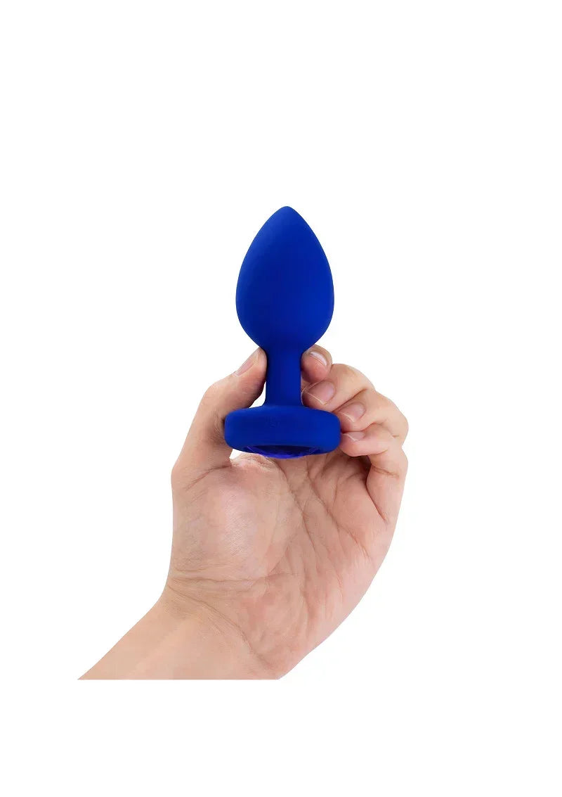 Bestel: Vibrating Jewel Plug L/XL by B - Vibe - bij Happytoys.nl, happytoys.be, Happytoys.ae: erotische sex webshop | liever Happy dan Easy ⭐⭐⭐⭐⭐