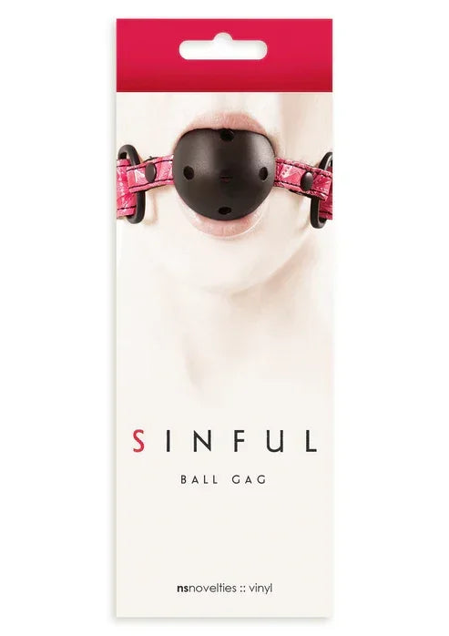 Ball Gag by NS Novelties - Happytoys Sexshop: online sex shop for Feeling Happy & Easy 😊 - Discreet geleverd
