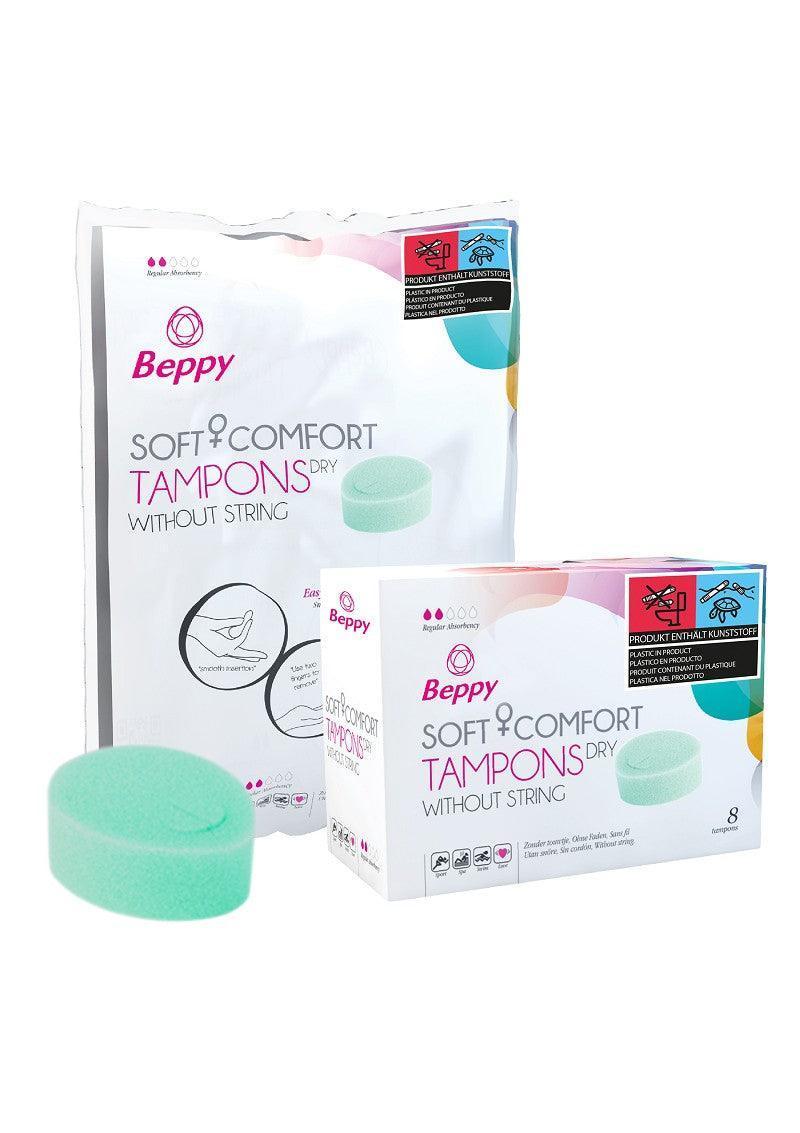 Beppy Soft & Comfort Dry 8pcs - Happytoys Sexshop: online sex shop for Feeling Happy & Easy 😊 - Discreet geleverd
