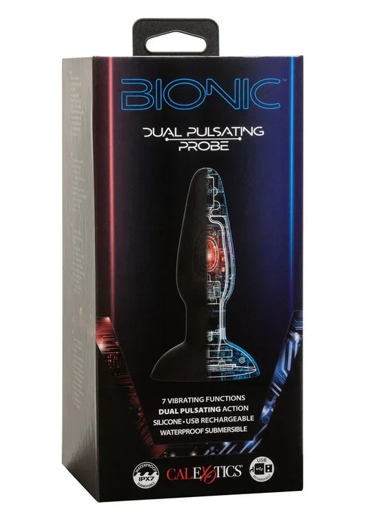 Bionic Dual Pulsating Probe @ CalExotics - Happytoys Sexshop: online sex shop for Feeling Happy & Easy 😊 - Discreet geleverd